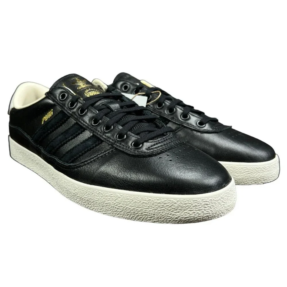 Adidas Puig Indoor Core Black Chalk White Shoes ID1745 Men's Sizes 8 - 13 - Picture 4 of 9